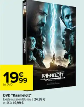 Carrefour DVD "kaamelott" offre