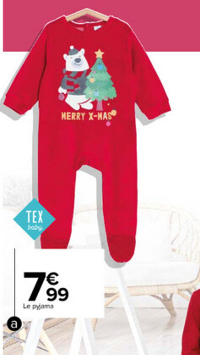 Promo Pyjama Velours Bebe Chez Carrefour