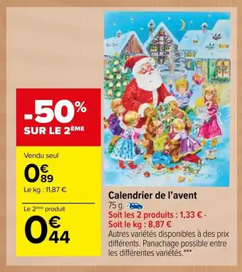 Calendrier de l'avent
