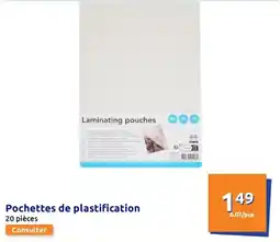 Pochettes de plastification