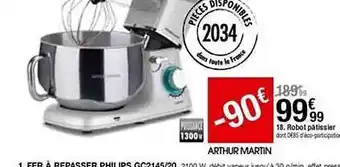 BUT Robot Pâtissier Arthur Martin offre