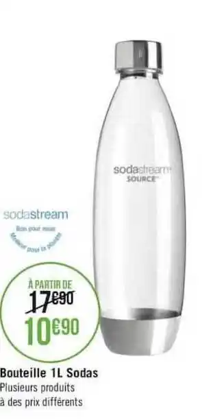 Bouteille 1 L Sodas