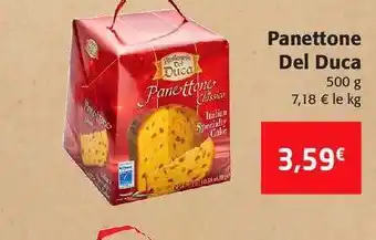 Colruyt Panettone Del Duca offre
