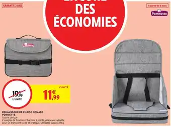 Intermarché Contact Rehausseur De Chaise Nomade Pommette offre