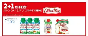 Auchan La Gamme Crème Elle & Vire offre