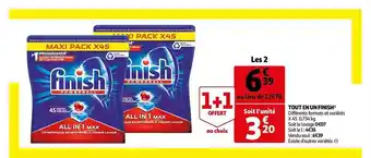 Auchan Tout En Un Finish offre