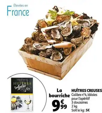 Auchan Huîtres Creuses offre