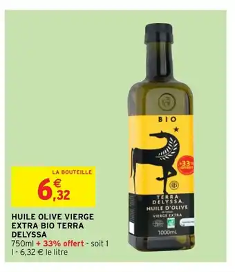 Huile Olive Vierge Extra Bio Terra Delyssa