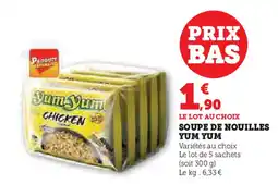 U Express YUM YUM Soupe de nouilles offre