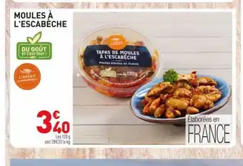 Grand Frais Moules A L'escabeche offre