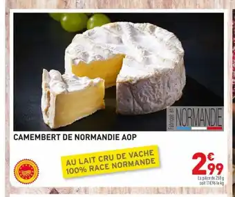 Grand Frais Camembert De Normandie Aop offre