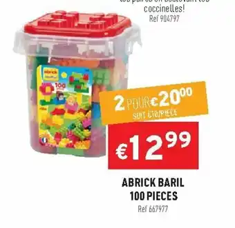 Abrick Baril 100 Pieces