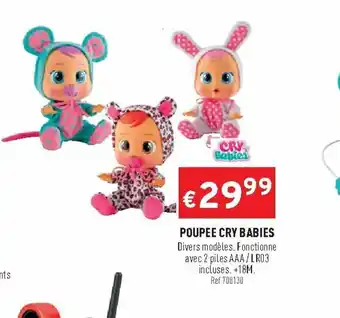 Pouppe Cry Babies