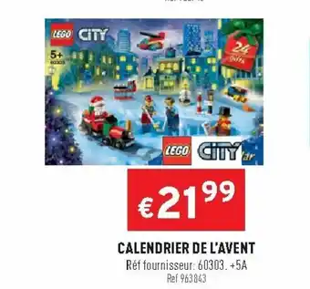 Trafic Calendrier De L'Avent offre