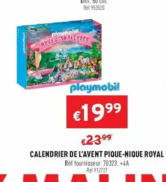 Calendrier De L'avent Pique-Nique Royal