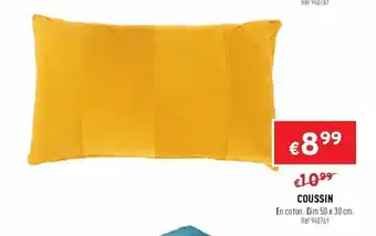 Trafic Coussin offre