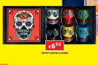 Trafic Coffret Cocktails Latinos offre