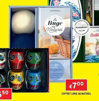 Trafic Coffret Linge Au Naturel offre