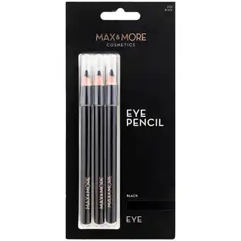 Action Max set de crayons pour les yeux max & more offre