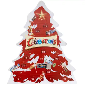 Action Avent calendrier de l'avent celebrations offre