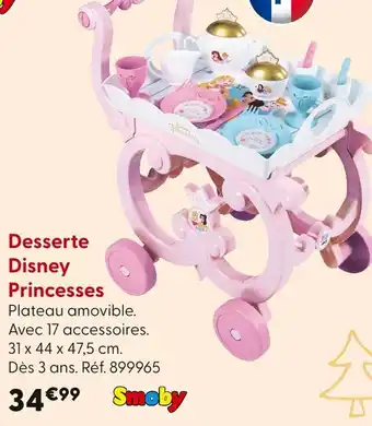 La Grande Récré Smoby Desserte Disney Princesses offre