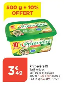Bi1 Primevère offre
