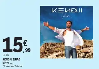 E.Leclerc Kendji girac offre