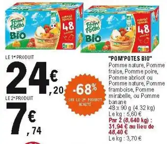 E.Leclerc Po m'potes bio offre