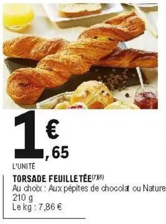 Torsade feuille tée