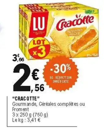 E.Leclerc Cracotte offre