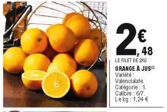 E.Leclerc Orange à jus offre