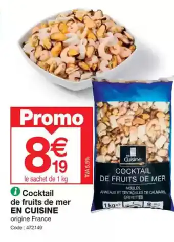 Promocash EN CUISINE Cocktail de fruits de mer offre