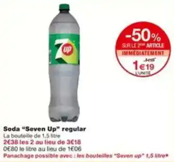 Monoprix SEVEN UP Soda regular offre