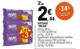 E.Leclerc Gâteaux offre