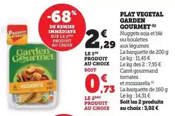 Carrefour Valade - compote sans sucres ajoutés offre