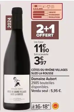 Carrefour Le pantalon offre