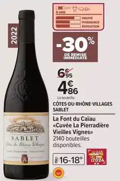 Carrefour Le bonnet offre