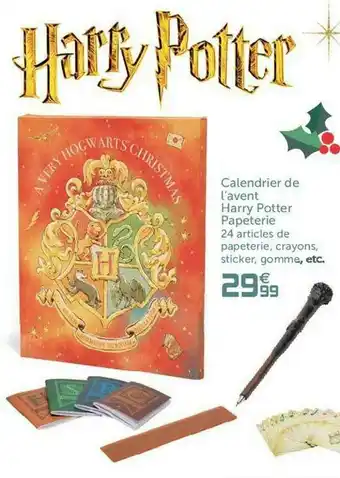 Gifi Calendrier De L'avent Harry Potter Papeterie offre