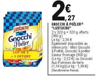 Gnocchi à poêler