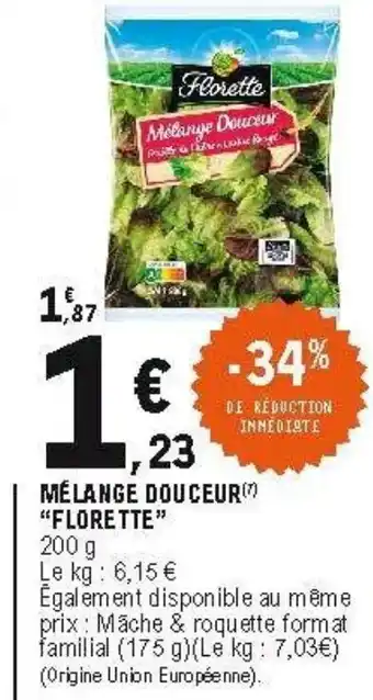 E.Leclerc Mélange douceur offre