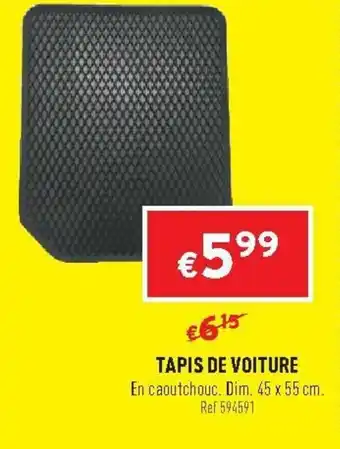Trafic Tapis de voiture offre