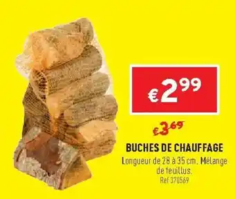 Trafic Buches de chauffage offre