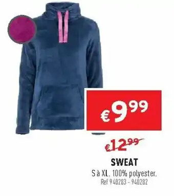 Trafic Sweat offre
