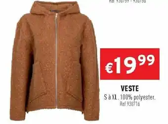 Trafic Veste offre