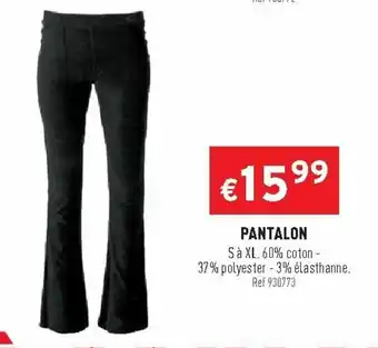 Trafic Pantalon offre