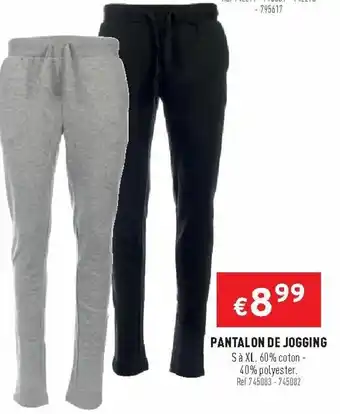 Trafic Pantalon de jogging offre