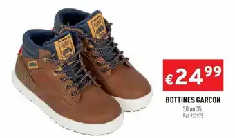 Bottines garcon
