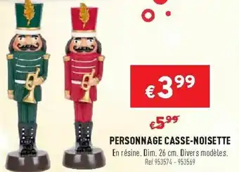 Trafic Personnage casse-noisette offre