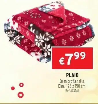 Trafic Plaid offre