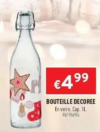 Trafic Bouteille decoree offre